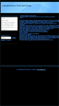 Mobile Screenshot of lanarkshiretestservices.com